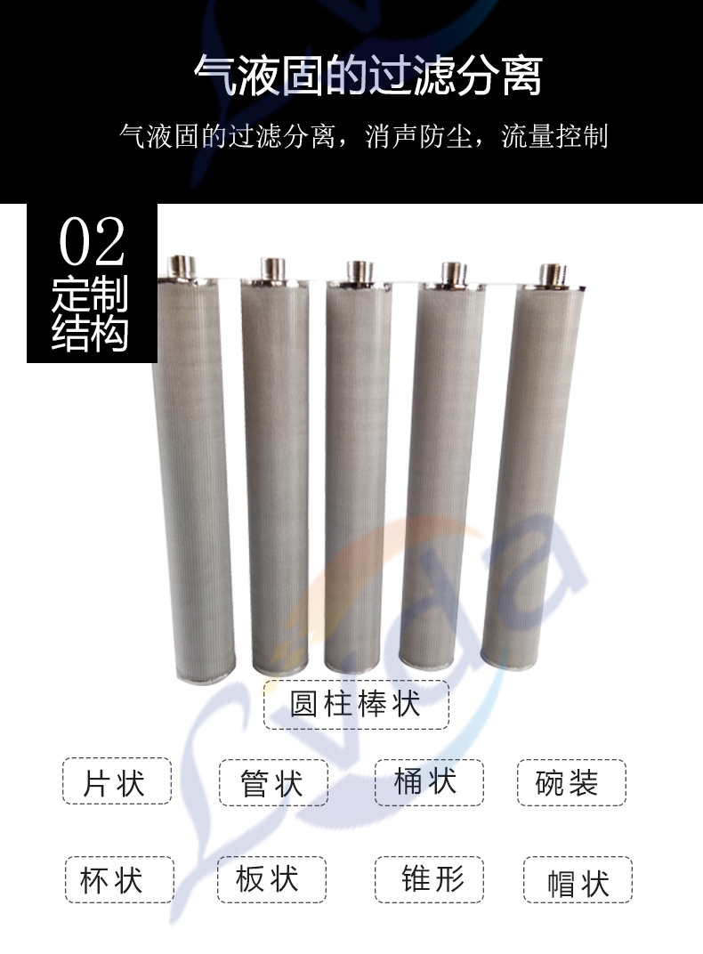 燒結網濾芯